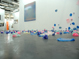 fuzzy 1.0, 2007, Silikon und Pigment , 3x4m, Liste K�ln 2007, Galerie Peter Zimmermann